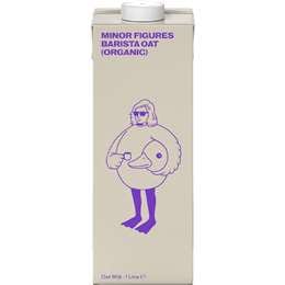 Minor Figures Barista Organic Oat Long Life Milk 1L