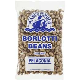 Marco Polo European Foods Borlotti Beans 375g
