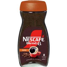 Nescafe Blend 43 Dark Roast Instant Coffee Jar 300g