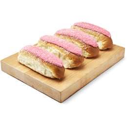 Woolworths Iced Fruitless Finger Buns 4 pack