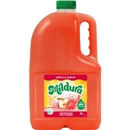 Mildura Apple & Guava Fruit Drink 3L