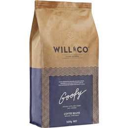 Will & Co Coffee Beans Goofy 500g