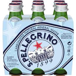 San Pellegrino Natural Mineral Water 250mL x 6 pack