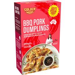Golden Wok Diana Chan's BBQ Pork Dumplings 250g