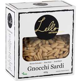 Lello Artisan Pasta Gnocchi Sardi 400g