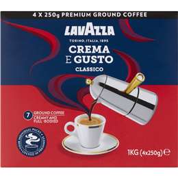 Lavazza Crema e Gusto Ground Coffee 1kg