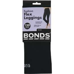 Bonds Flex Leggings Black Large/Extra Large each
