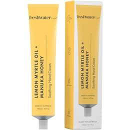 Freshwater Farm Australia Lemon Myrtle Oil & Manuka Honey Soothing Hand Cream 100mL