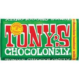 Tony's Chocolonely Hazelnut Milk Chocolate Bar 180g