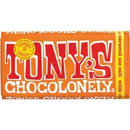 Tony's Chocolonely Caramel Sea Salt Milk Chocolate Block 180g