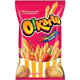 Orion Okarto Potato Chips Chilli 115g