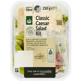Woolworths Caesar Salad Kit Tub 250g