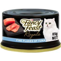 Fancy Feast Adult Royale Fine Flakes Of Tuna Wet Cat Food 85g