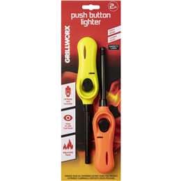 Grillworx Push Button Refillable Lighter 2 pack