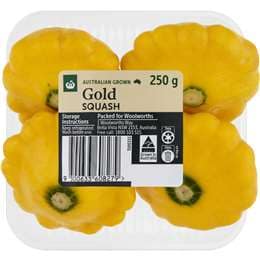Woolworths Yellow Squash Punnet 250g