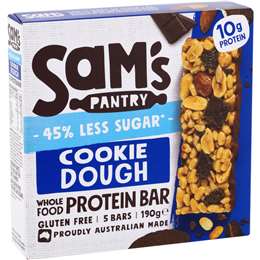 Sam's Pantry Cookie Dough Protein Bars 5 pack