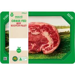 Macro Grass Fed Australian Beef Scotch Fillet 270g
