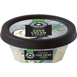 Red Rock Deli Classics Sour Cream & Chives Dip 190g