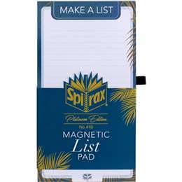 Spirax Platinum List Planner each