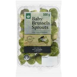 Woolworths Baby Brussels Sprouts Punnet 300g