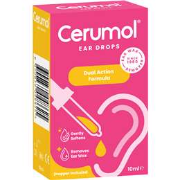 Cerumol Wax Removal Ear Drops 10mL