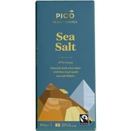 Pico Organic Vegan Chocolate Sea Salt 80g