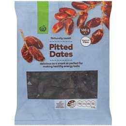 Woolworths Pitted Dates 500g