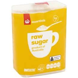Woolworths Essentials Raw Sugar 1kg