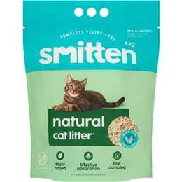 Smitten Natural Cat Litter 4kg