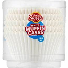 Dollar Sweets Muffin Cases Assorted 100 pack