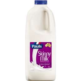 Pauls Skinny No Fat Milk 2L