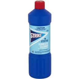 Strike Pro Domestic Cleaner Antibacterial Thick Bleach 1.25L
