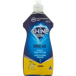 Shine Ultra Rinse Aid Lemon 500mL