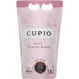 Cupio Dry Pinot Rose Wine On Tap Pouch 1.5l