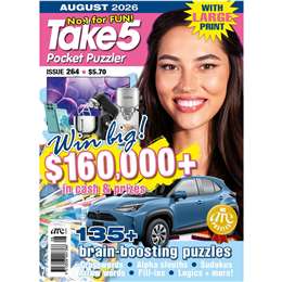 Take 5 Pocket Puzzler Book each
