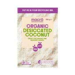 Macro Organic Desiccated Coconut 250g