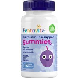 Pentavite Daily Immune Defence Kids Gummies 60 pack