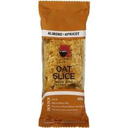 All Natural Bakery Bars Slice Oat Almond & Apricot 100g