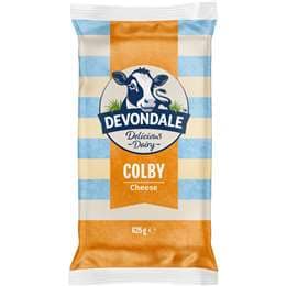 Devondale Colby Cheese Block 625g