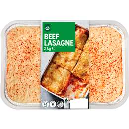 Woolworths Beef Lasagne 2kg