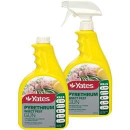 Yates Pyrethrum Insect Control Spray Bottle & Refill 750mL x 2 pack