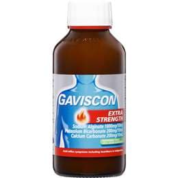 Gaviscon Extra Strength For Acid Reflux Relief Peppermint Liquid 300mL