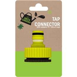 Green Gardener Tap Connector 18-24mm each