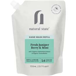 Natural State Fresh Juniper Hand Wash Refill 700mL