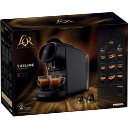 L'Or Sublime Coffee Pods Machine Black each