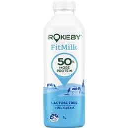 Rokeby FitMilk Full Cream 1L