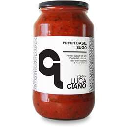 Chef Luca Ciano Fresh Basil Sugo 480g