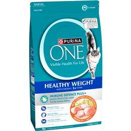 Purina One Healthy Weight With Chicken 1+ Years Dry Cat Food 1.4kg
