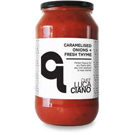Chef Luca Ciano Caramelised Onions & Fresh Thyme Sauce 480g