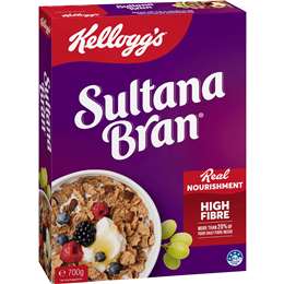 Kellogg's Sultana Bran Breakfast Cereal 700g